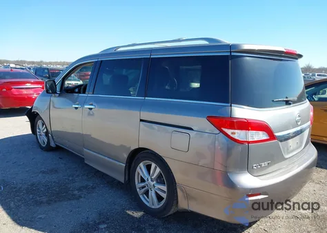 2012 Nissan Quest Sl from USA, damaged, VIN JN8AE2KP3C9048494
